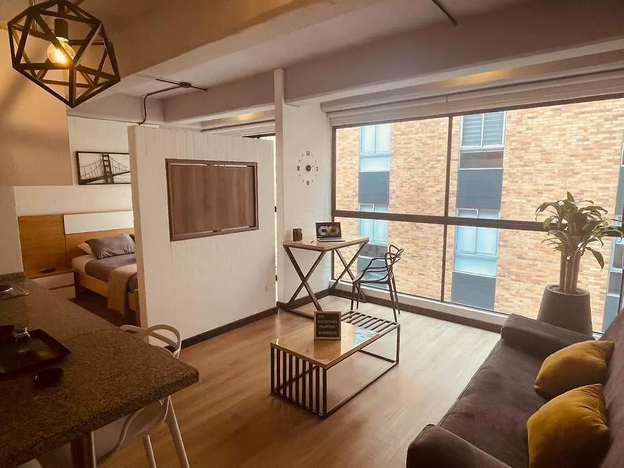 Aptopor606 - Encantador Apartamento Tipo Loft - Chapinero - Wifi - Tv Bogotá Apartament