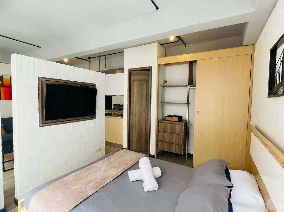 Lägenhet Aptopor606 - Encantador Apartamento Tipo Loft - Chapinero - Wifi - Tv Bogotá