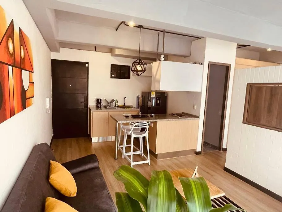 Aptopor606 - Encantador Apartamento Tipo Loft - Chapinero - Wifi - Tv Bogotá Lägenhet