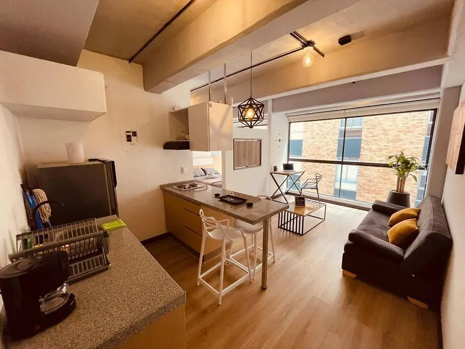 Aptopor606 - Encantador Apartamento Tipo Loft - Chapinero - Wifi - Tv Bogotá Colombia